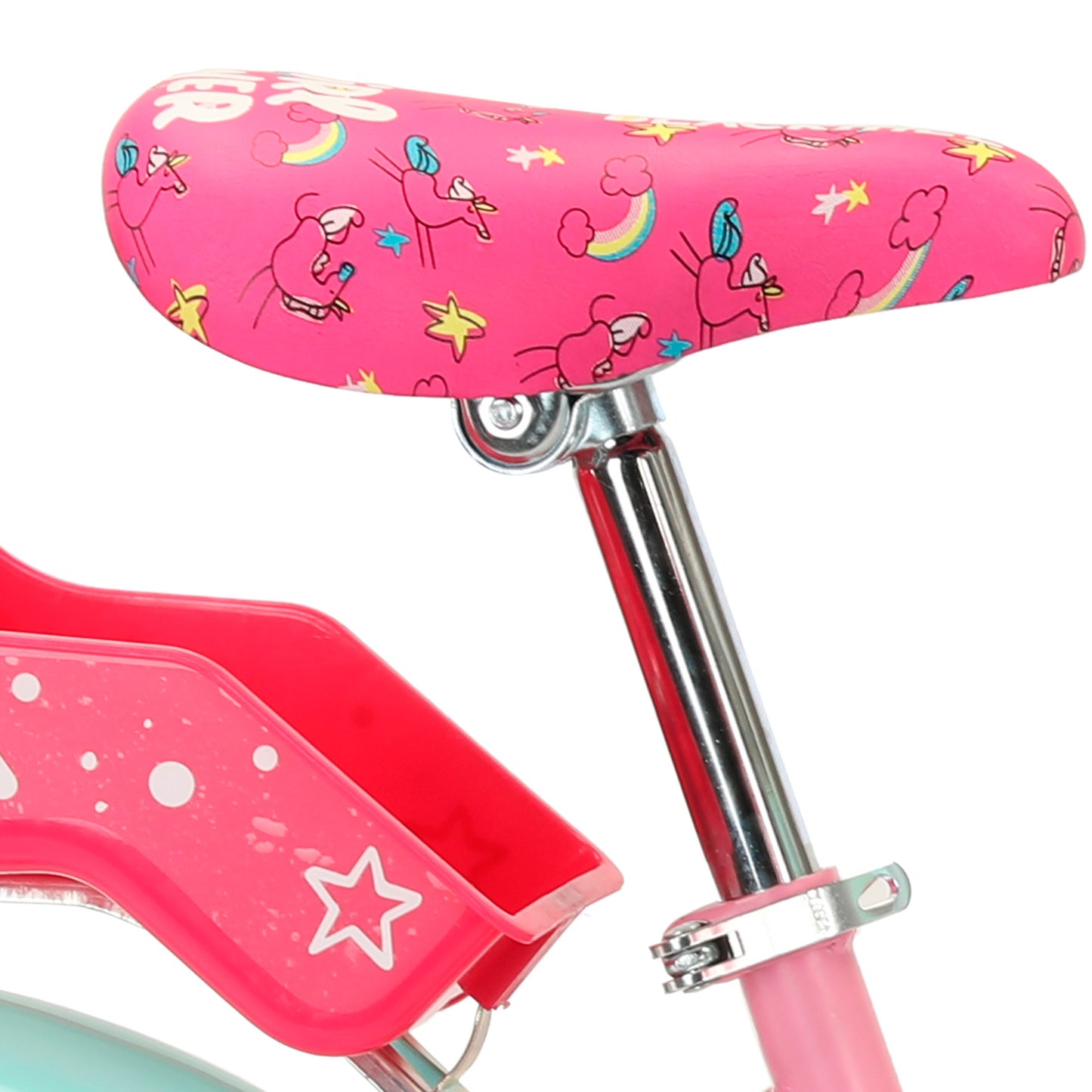 Bicicleta de Niña R16 Blackhill Rosa Pastel - Canastilla con ruedas de entrenamiento LED